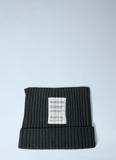 罗纹方形无檐便帽 Acne Studios 罗纹方形无檐便帽 绿色 acn0162037