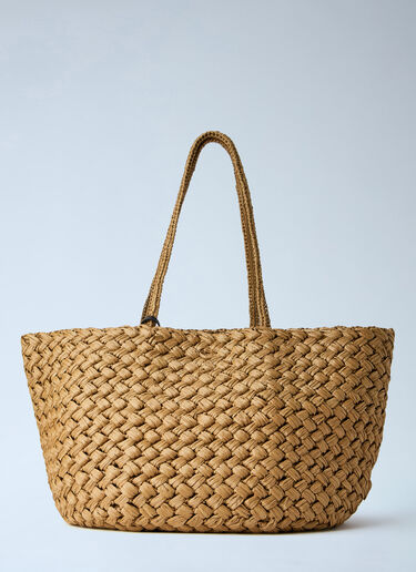 The Row Estelle Two Large Tote Bag Beige row0264088