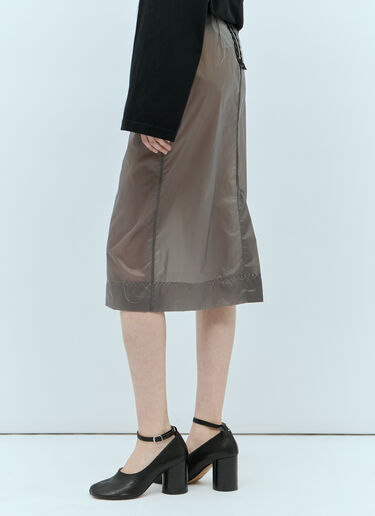 Maison Margiela Inside Out Skirt Grey mla0254004