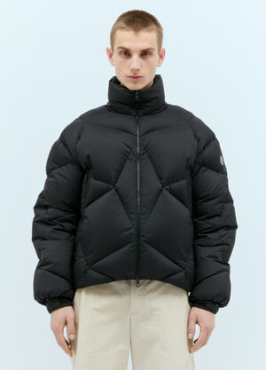 Moncler Vardar Short Down Jacket Black mon0160004
