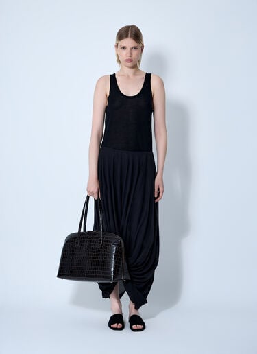 TOTEME Knit Tank Top Black tot0261066