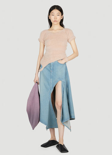 MM6 Maison Margiela リバーシブルフラッフィートップ ベージュ mmm0252011