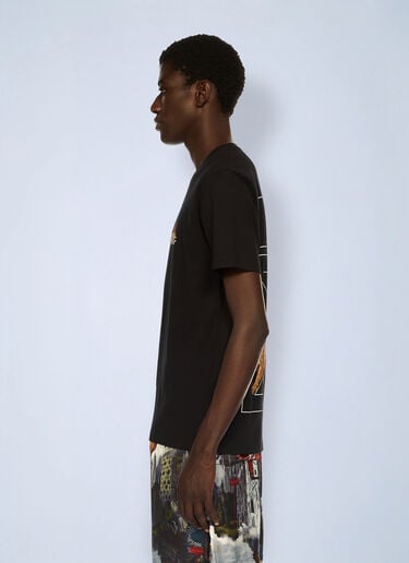 Off-White Building Arrow Slim Logo T-Shirt Black ofw0162018