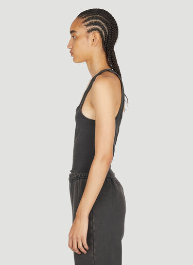Square Neck Cropped Tank Top Entire Studios Square Neck Cropped Tank Top Black ent0253017