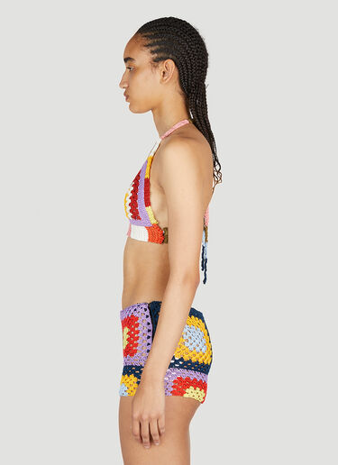 Marni x No Vacancy Crochet Crop Top Multicolour mvy0253012