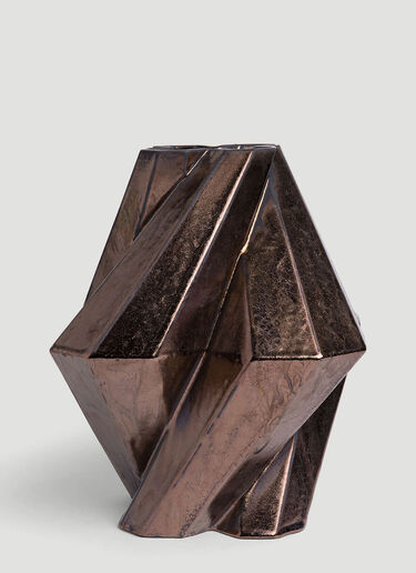 Bohinc Studio Fortress Pillar Vase Bronze wps0638276