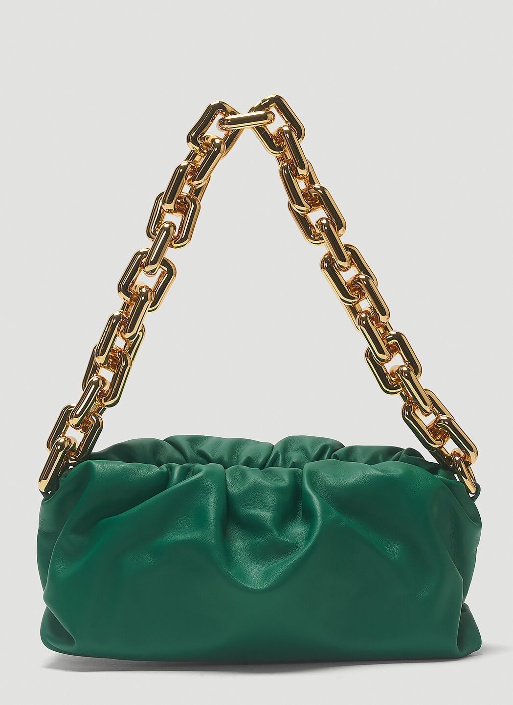 Bottega Veneta Women s The Chain Pouch Bag in Green LN CC