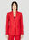 Valentino Single Breasted Blazer Black val0249016