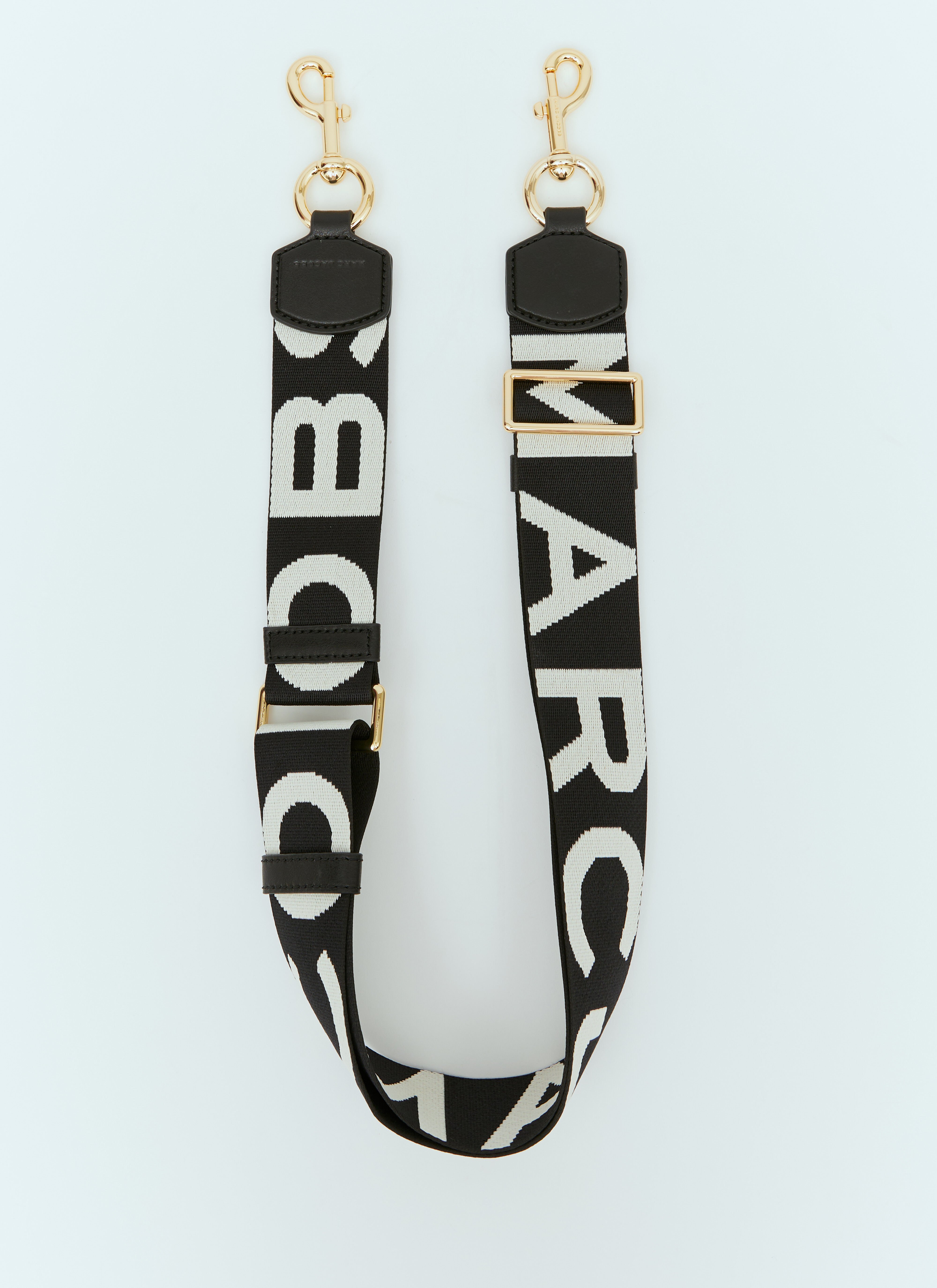 Marc Jacobs Logo Jacquard Strap Black mcj0254001
