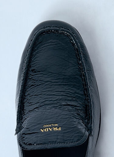 Prada Patent Loafers Black pra0259006