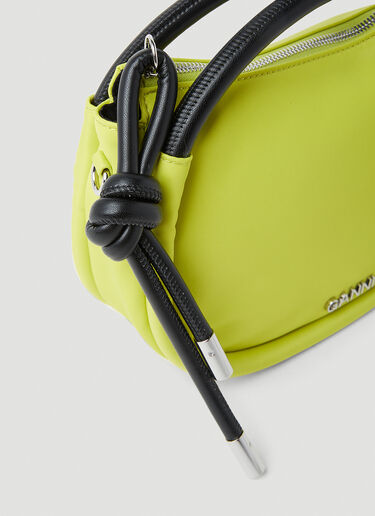 GANNI Knot Mini Handbag Green gan0253038