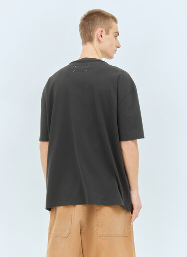 Maison Margiela Embroidered Logo T-Shirt Black mla0158003
