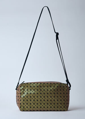 Bao Bao Issey Miyake Saddle Crossbody Bag Orange bao0160003