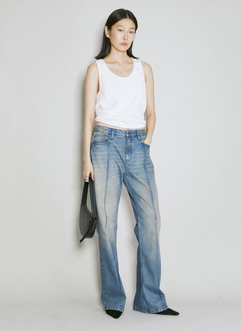 Guess USA Stained Flared Jeans Black gue0254006