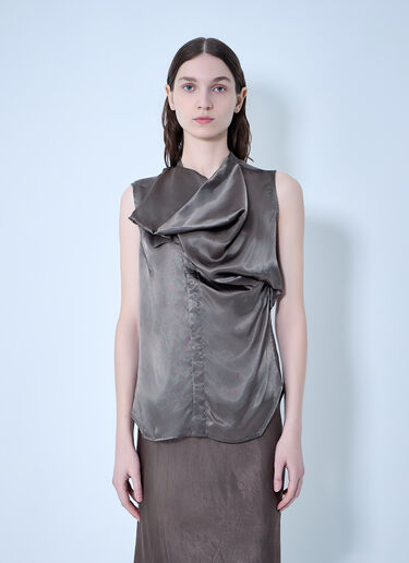 Rick Owens Island Top Grey ric0263010