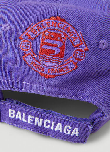 balenciaga purple cap
