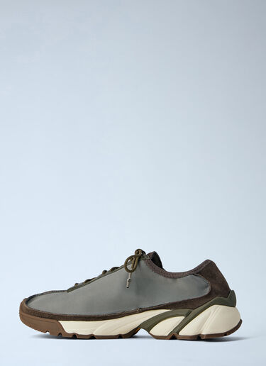 Our Legacy クローブ パネルスニーカー ブラウン our0164045