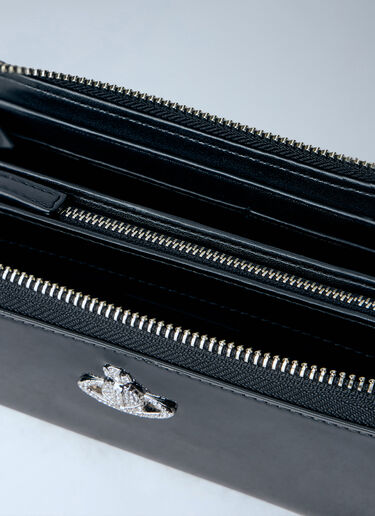 Vivienne Westwood ジップロングウォレット ブラック vvw0265048