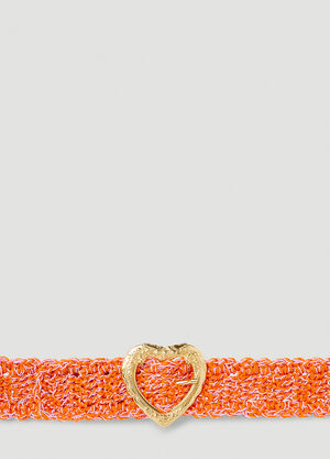 Max Mara Crochet Belt Black max0258048