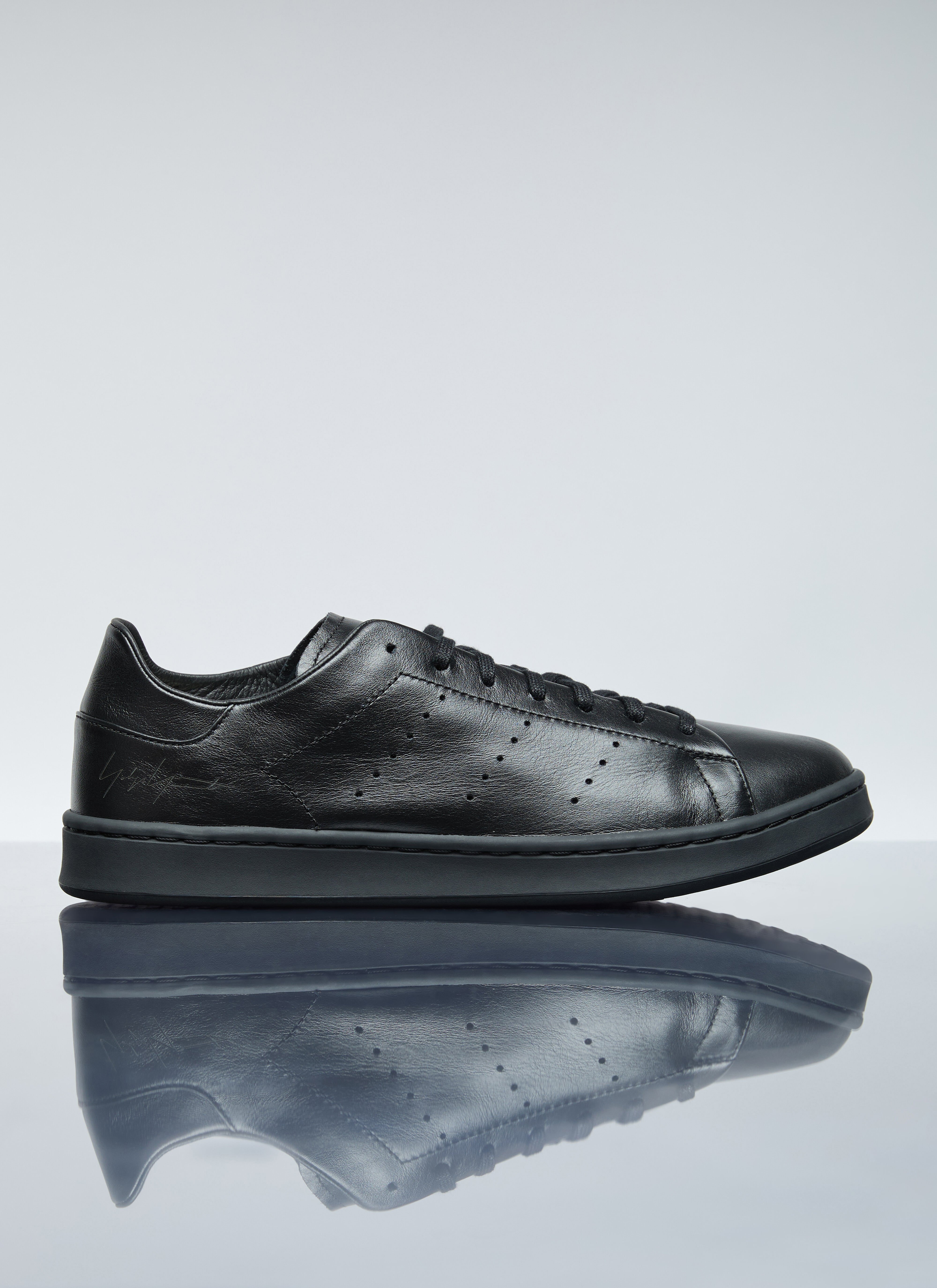 Y-3 Y-3 Stan Smith Leather Sneakers Black yyy0156005