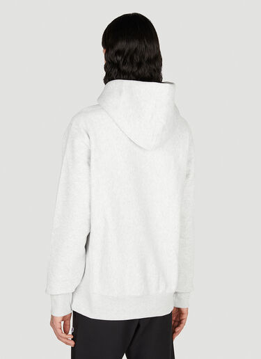 Logo Embroidered Hooded Sweatshirt Champion Logo Embroidered Hooded Sweatshirt Light Grey cha0152006