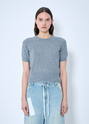 Maison Margiela Wool Sweater Grey mla0259009