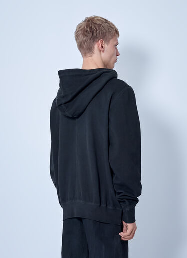 LN-CC® - Rick Owens DRKSHDW: Oversized Hoodie - Black Rick Owens DRKSHDW Oversized Hoodie Black drk0166013