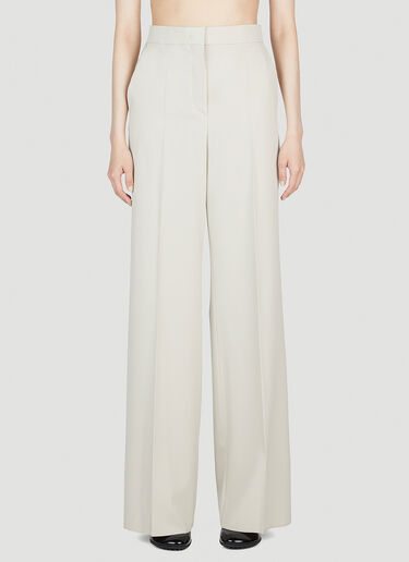 Max Mara Straight Leg Pants Beige max0253042