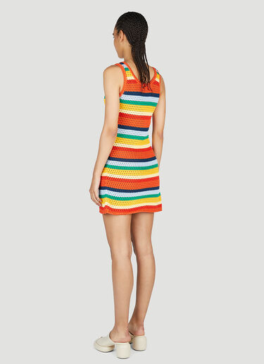 Marni x No Vacancy Stripe Knit Mini Dress Multicolour mvy0253002