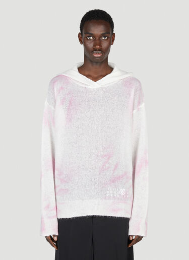 MM6 Maison Margiela 连帽针织衫 白 mmm0152005
