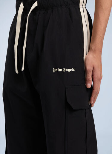 Classic Logo Cargo Pants Palm Angels Classic Logo Cargo Pants Black pma0162020