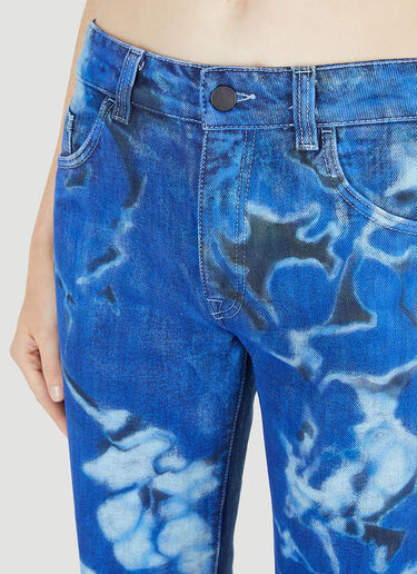 Paula Canovas del Vas Printed Jeans Blue pcd0248004