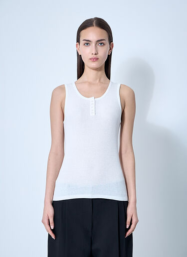 The Row Mansel Tank Top White row0260009