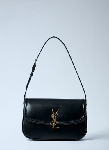Medium Solferino Shoulder Bag Saint Laurent Medium Solferino Shoulder Bag Black sla0261094
