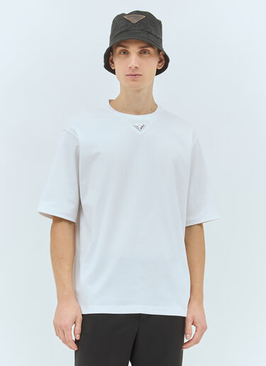 Prada Cotton Bucket Hat Black pra0159040
