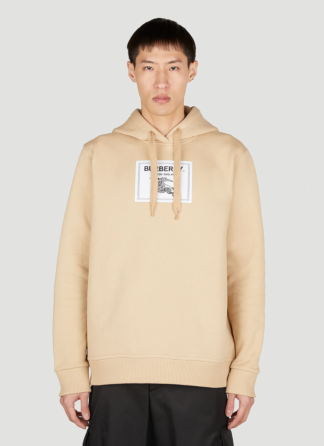 Burberry hooded sweatshirt discount