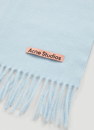 Acne Studios Logo Scarf Blue acn0250107