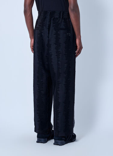 LN-CC® - Y-3: Deco Stitch Track Pants - Black Y-3 Deco Stitch Track Pants Black yyy0165030
