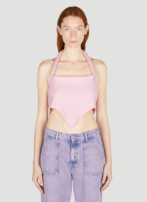 Jacquemus Bby Cropped Top Pink jac0251020