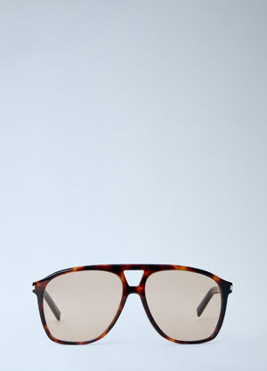 Saint Laurent SL 596 Sunglasses Brown sla0263109