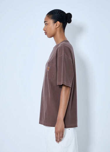 LN-CC® - Carhartt WIP: Loose Pocket T-Shirt - Brown Carhartt WIP Loose Pocket T-Shirt Brown wip0365007