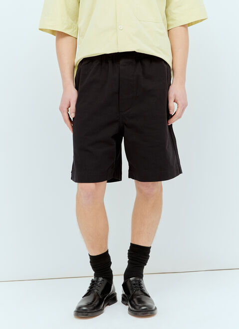 Acne Studios Pull-Up Shorts Blue acn0156013