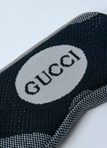 Gucci Technical Knit Glasses Case Black guc0160016