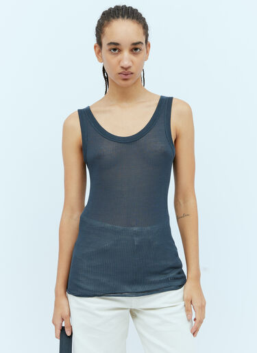 Lemaire Seamless Tank Top Blue lem0254008