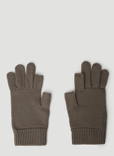 Touchscreen Gloves Rick Owens Touchscreen Gloves Brown ric0153041