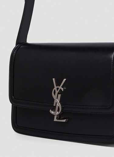 Saint Laurent Solferino Medium Shoulder Bag Black sla0149064