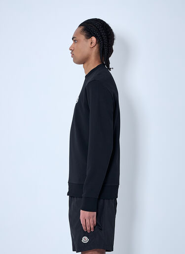 Moncler Logo Motif Sweatshirt Black mon0160030