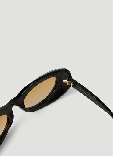 Gucci Curved Cat Eye Sunglasses Black guc0245246