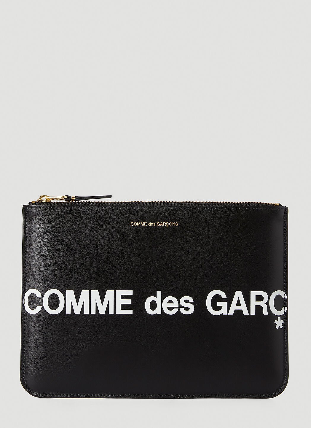 Comme des Garçons Wallet 徽标钱袋 黑色 cdw0356004