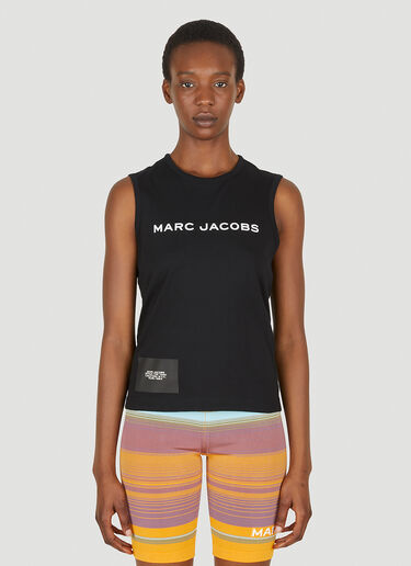 Marc Jacobs The Logo Print Tank Top Black mcj0249008